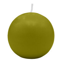 Kugelkerzen Scottish Green Ø 120 mm, 4 Stück