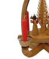 Glas-Kerzenmanschette (Außen 40 mm, Innen 13 mm) für schmale Kerzen