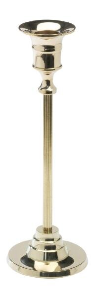 Tischleuchter Messing Gold H 20 cm