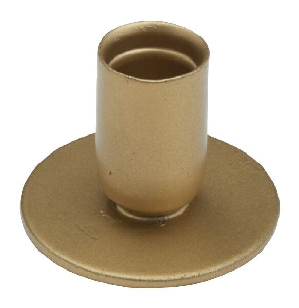 Kerzenhalter Eisen gold H 4,5 cm