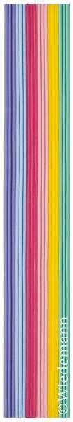 Wachsstreifen Regenbogenfarbe Pastell