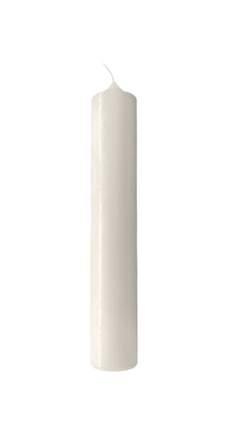 Kerzenrohling Altarkerze Elfenbein 250 x Ø 40 mm, 1 Stück