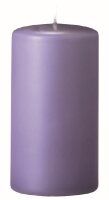 Stumpenkerzen Lavendel-Lilac 80 x Ø 60 mm, 4...