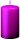 Stumpenkerzen Fuchsia Pink 80 x Ø 60 mm, 4 Stück