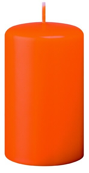 Stumpenkerzen Mandarin Orange 120 x Ø 60 mm, 4 Stück