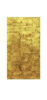 Verzierwachsplatte mamoriert Gold 200 x 100 mm, 1 Stück
