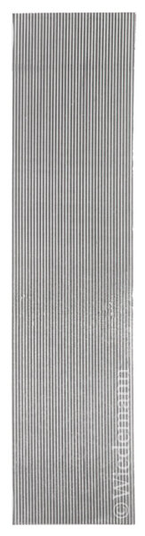 Wachsstreifen  "Schmal" Silber, 1 Set á 40 Streifen