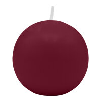 Kugelkerzen Bordeaux Ø 150 mm, 2 Stück