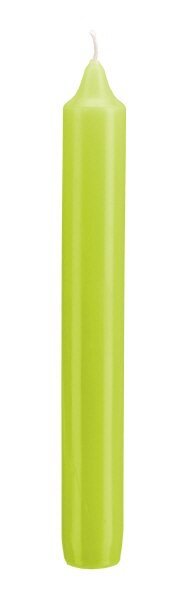 Leuchterkerzen Lime 190 x Ø 21 mm, 90 Stück