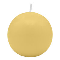 Kugelkerzen Grapefruit Gelb Ø 150 mm, 2 Stück