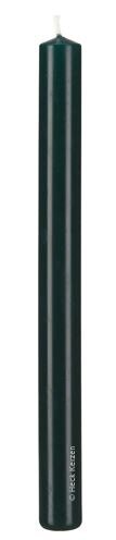 Stabkerzen Dunkelgrün 250 x Ø 22 mm, 10 Stück