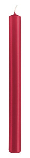 Stabkerzen Rotbraun 250 x Ø 22 mm, 10 Stück