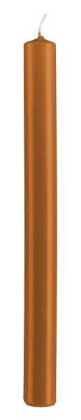 Stabkerzen Haselnuss 250 x Ø 22 mm, 10 Stück