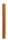 Stabkerzen Haselnuss 250 x Ø 22 mm, 10 Stück