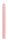 Stabkerzen Taupe Rose 250 x Ø 22 mm, 10 Stück