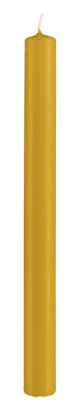 Stabkerzen Mostarda Senf 250 x Ø 22 mm, 10 Stück