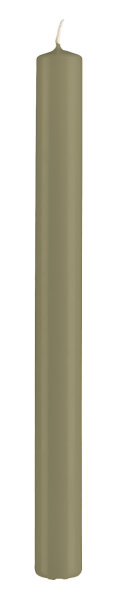 Stabkerzen Antik Grün 250 x Ø 22 mm, 10 Stück