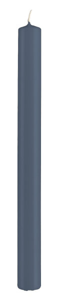 Stabkerzen Pacific Blau Grau 250 x Ø 22 mm, 10 Stück