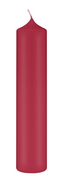 Altarkerzen 100% Ceresin-Wachs Burgund Rotbraun