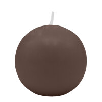 Kugelkerzen Mocca