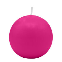 Kugelkerzen Fuchsia Pink