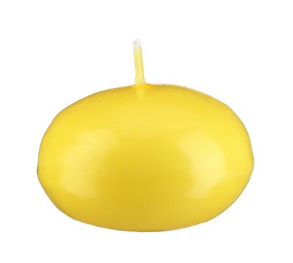 Schwimmkerzen Zitrone Gelb