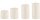 4er Set Stumpenkerzen abgestuft Moonstone Stein