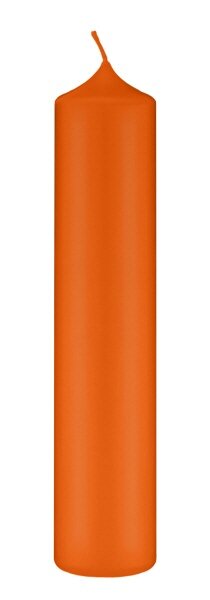 Altarkerzen 10% Bienenwachs-Anteil Karotte Dunkel-Orange