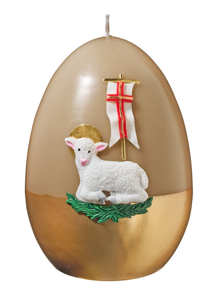 Oster-Eikerze Portobello 140 x Ø 100 mm, 1 Stück