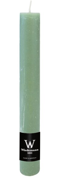 Stabkerze durchgefärbt Marble Rustic Eucalyptus 250 x Ø 35 mm, 1 Stück