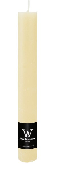 Stabkerze durchgefärbt Marble Rustic Bisquit 250 x Ø 35 mm, 1 Stück