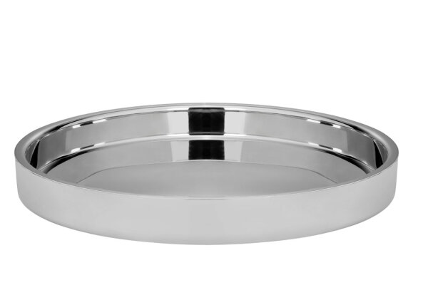 Tablett Rund glatt poliert Ø 55 cm