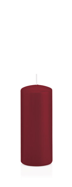 Wiedemann Stumpen Kerzen RAL Bordeaux 120 x Ø 48 mm, 24 Stück