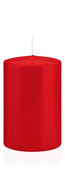 Wiedemann Stumpen Kerzen RAL Rot 200 x Ø 98 mm, 6 Stück