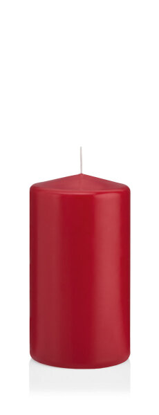 Wiedemann Stumpen Kerzen RAL Altrot 130 x Ø 68 mm, 12 Stück