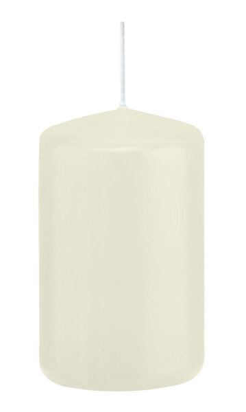 Wiedemann Stumpen Kerzen RAL Elfenbein